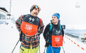 Enak Gavaggio et Mathieu Navillod après le Kilianomètre