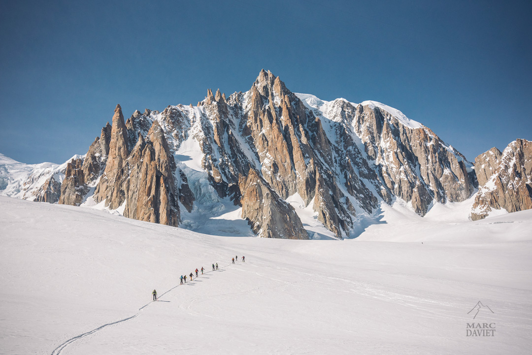 The Line dans le Massif du Mont-Blanc