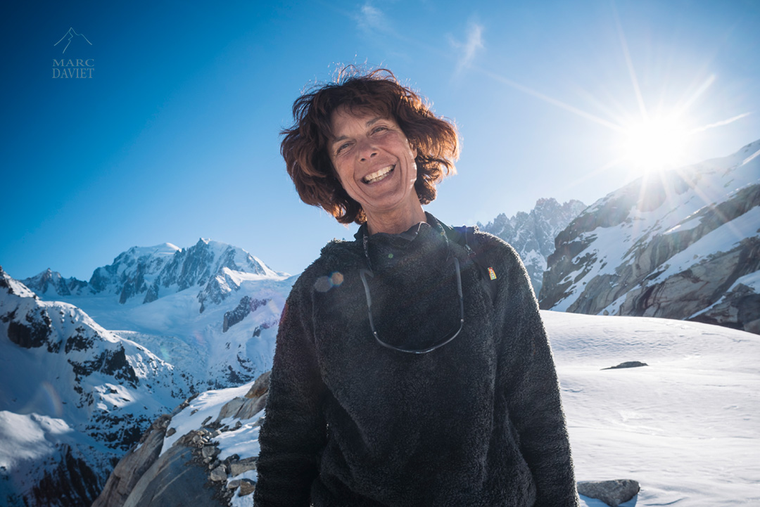 Le grand sourire de Nathalie Haghenmuler, notre guide du jour.