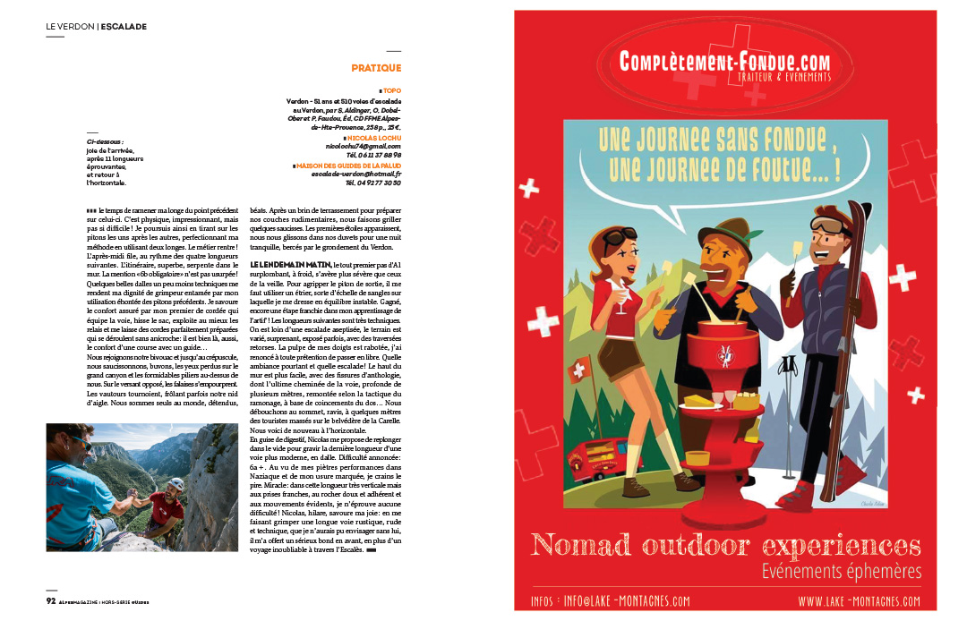 Hors-série Alpes-Magazine Guides - Verdon