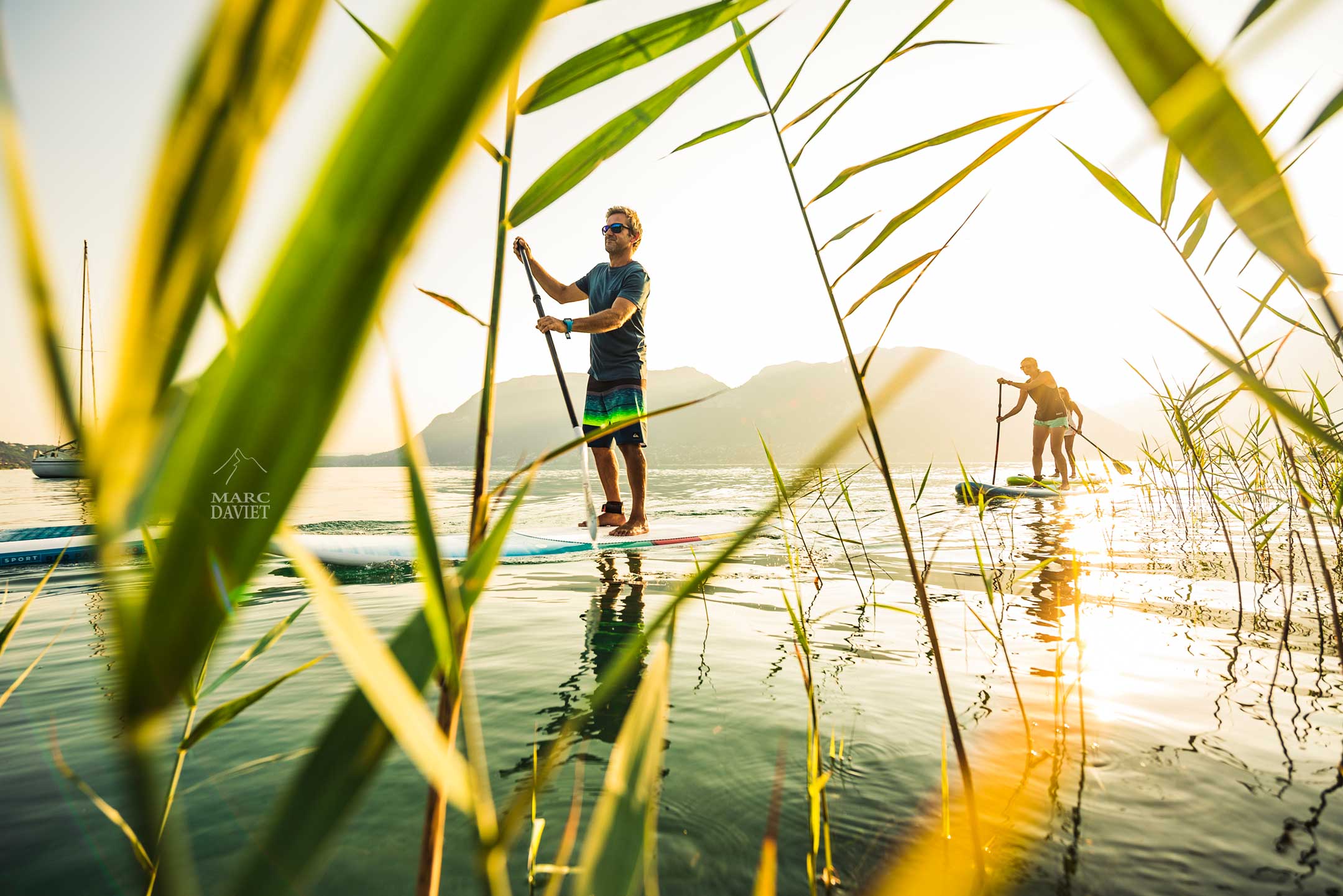 Paddle session au lac d'Annecy